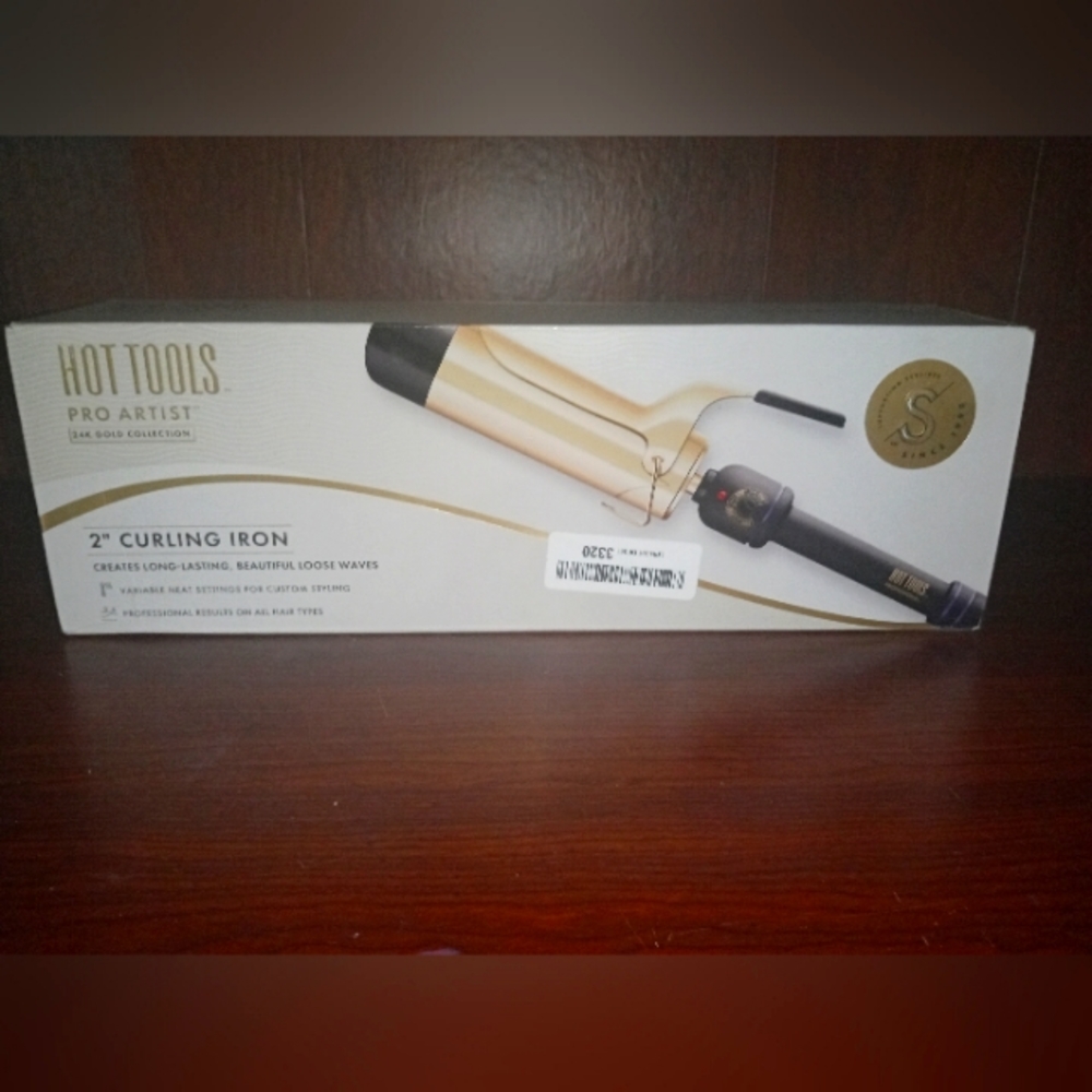 Hot Tools 2" 24k Gold Curling Iron